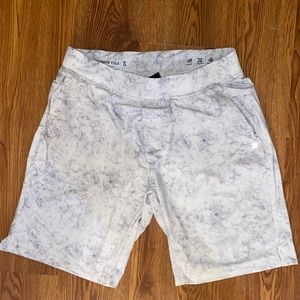 Kenneth Cole white granite dry fit shorts